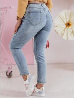 Dámské džínové kalhoty slim fit modré Dstreet model 21985367 - FashionStreet