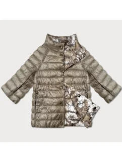 oboustranná dámská bunda se 3/4 rukávy model 21292083 - MINORITY