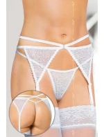 Dámský podvazkový pás model 4213305 white - SOFTLINE COLLECTION Dámský podvazkový pás model 4213305 white - SOFTLINE COLLECTION