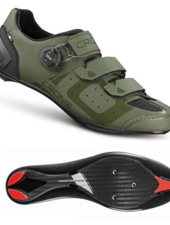 buty szosowe model 21845133 zielone 42 kompozyt - Crono