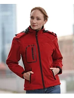 JN Dámská 3vrstvá zimní softshellová bunda 02. red model 22494799 - Daiber