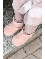 Dětské Teplé Sněhule Semišové Růžové model 21520878 - Boto