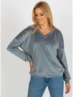 Mikina RV BL model 20742376 šedá - FPrice Mikina RV BL model 20742376 šedá - FPrice