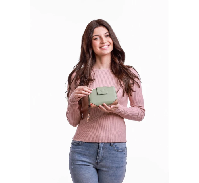 Dámska peňaženka Vuch Skelly Middle Green Dámska peňaženka Vuch Skelly Middle Green