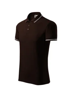 Mestské polokošele pánske kávové