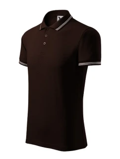 Mestské polokošele pánske kávové