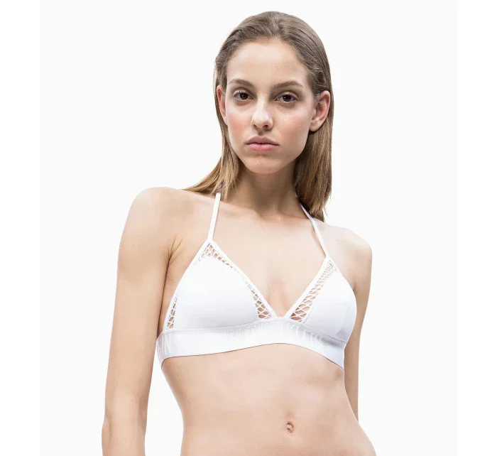Vrchní díl plavek model 15636962 bílá - Calvin Klein Vrchní díl plavek model 15636962 bílá - Calvin Klein