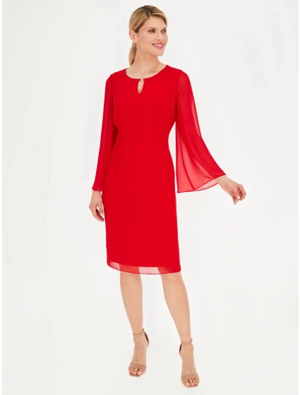 Dámske šaty Gabriella červená - Potis & Verso