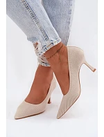 Lodičky s ihlovým podpätkom model 227170 Krok vo veľkom štýle