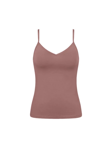 sloggi GO Daily Cotton Spaghetti Top - BROWN - SLOGGI BROWN - SLOGGI