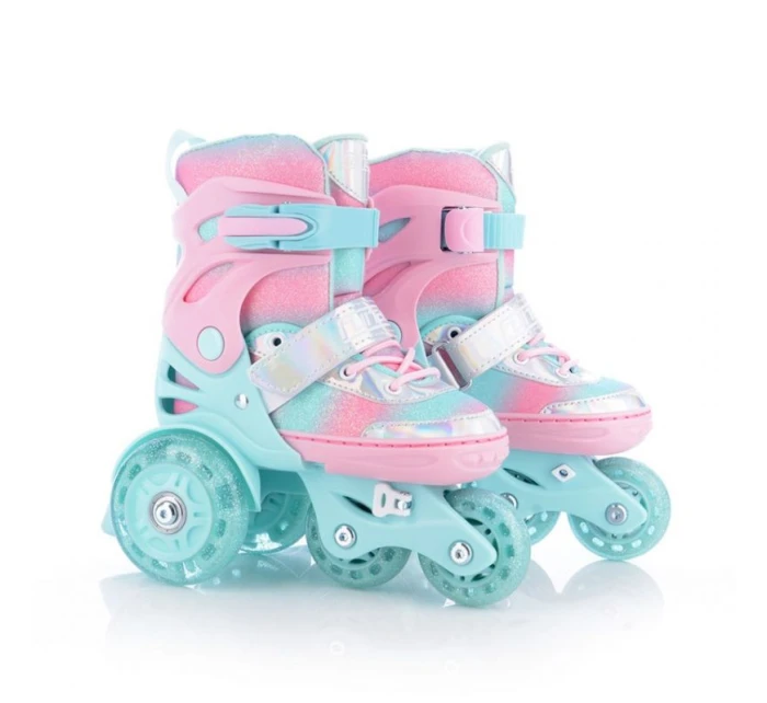 Nastaviteľné kolieskové korčule FunActiv Twixer Girl Jr 1000000012 Nastaviteľné kolieskové korčule FunActiv Twixer Girl Jr 1000000012