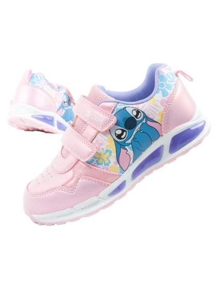 model 21736607 dětská sportovní obuv tenisky lehké suchý zip LED - Leomil