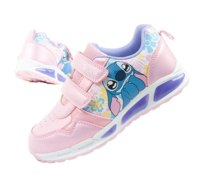 model 21736607 dětská sportovní obuv tenisky lehké suchý zip LED - Leomil