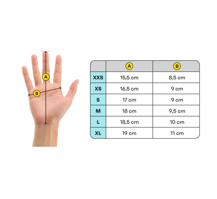 Zimné rukavice Meteor Hiemis XS čierne Zimné rukavice Meteor Hiemis XS čierne
