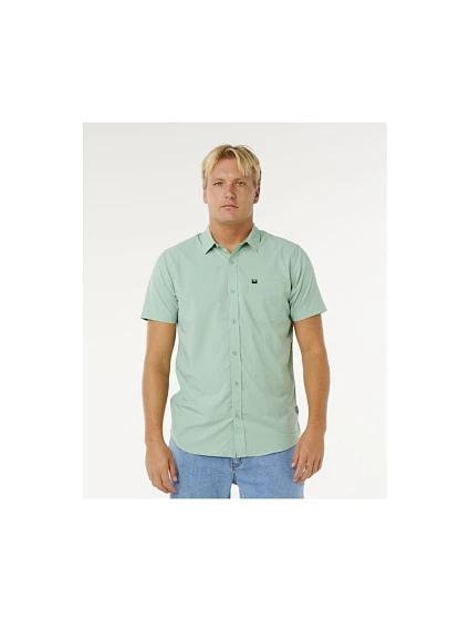 Pánska košeľa RIP CURL Vaporcool Aerotech S/S Shirt, zelená