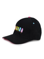 Dievčenská baseballová čiapka Yoclub CZD-0693G-3400 Black