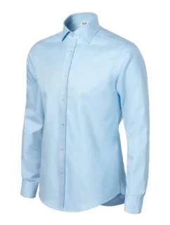 Pánska košeľa Journey slant modrá/biela