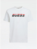 Pánske tričko s krátkym rukávom U0BA47K6YW1 - TWHT biela - Guess