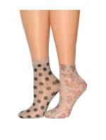 Dámske vzorované ponožky Magnetism lycra 20 den