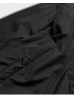 Červeno-čierna obojstranná dámska prešívaná bunda (MHM-W589) Červeno-čierna obojstranná dámska prešívaná bunda (MHM-W589)