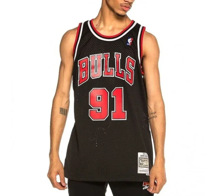 Mitchell & Ness Chicago Bulls NBA Swingman Alternate Jersey Bulls 97 Dennis Rodman SMJYGS18152-CBUBLCK97DRD pánske Mitchell & Ness Chicago Bulls NBA Swingman Alternate Jersey Bulls 97 Dennis Rodman SMJYGS18152-CBUBLCK97DRD pánske