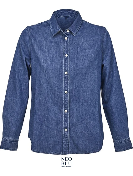 NEOBLU Bennett Dámska džínsová blúzka 24.4797 stone wash