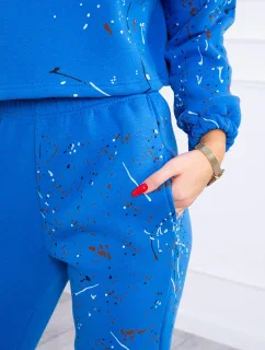 Izolačná sada s farebnou potlačou nevädze modrá