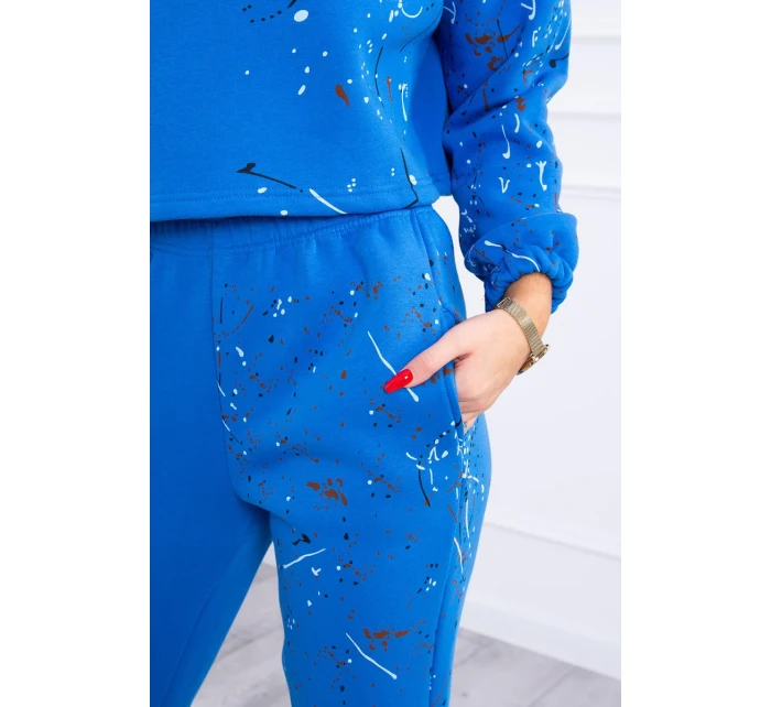 Izolačná sada s farebnou potlačou nevädze modrá Izolačná sada s farebnou potlačou nevädze modrá