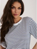 IT tričko TS 20881.85 tmavomodré a biele IT tričko TS 20881.85 tmavomodré a biele