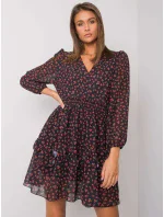 Šaty TW SK BI 0928 2.23 čierna a červená Šaty TW SK BI 0928 2.23 čierna a červená