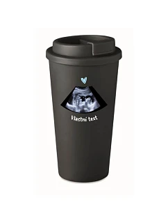 Personalizovaný cestovný termohrnček s ultrazvukom