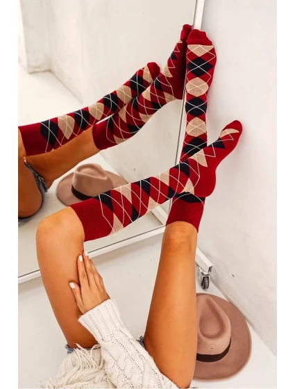 Dámske ponožky s diamantmi 0248.006