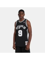 Mitchell & Ness San Antonio Spurs NBA Swingman Jersey Spurs 2001 Tony Parker M SMJYLG19018-SASBLCK01TPA Pánske