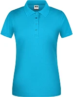 JN Dámské pracovní bio piqué polo 02.0 turquoise model 22529575 - Daiber JN Dámské pracovní bio piqué polo 02.0 turquoise model 22529575 - Daiber
