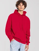 Fruit of the Loom Iconic 250 Hooded Sweat Mikina s kapucňou 16.2294 červená