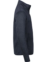 TJ Pánská melanžová pletená fleecová bunda 18. navy melange model 22499148 - Tee Jays