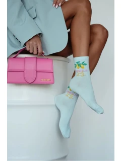 Dámske ponožky LIMONCELLO - mätové