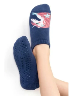 DETSKÉ FROTÉ TOPÁNKY S ABS 134 DENIM 32-34