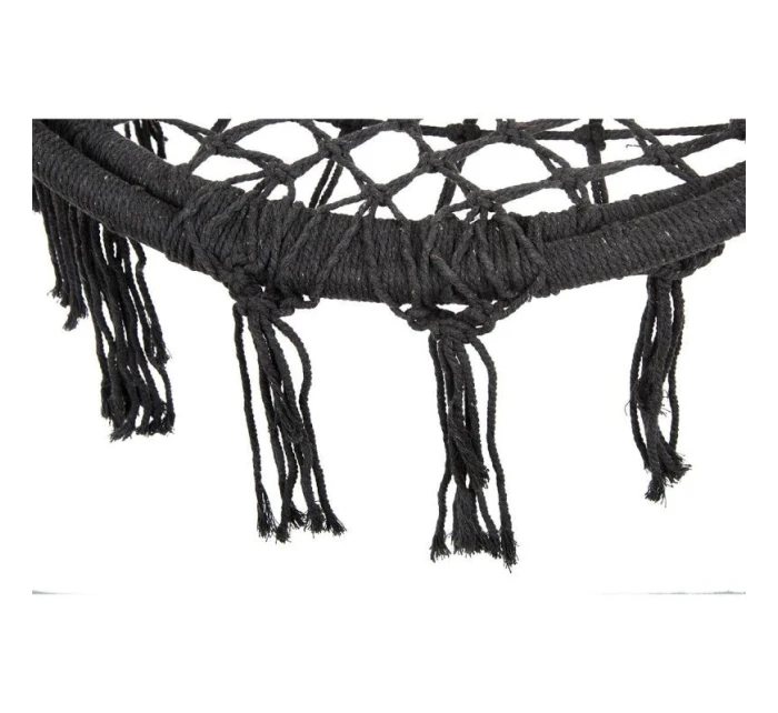 Závesná sedačka DRAGON HAMMOCK 80x60 cm tmavosivá