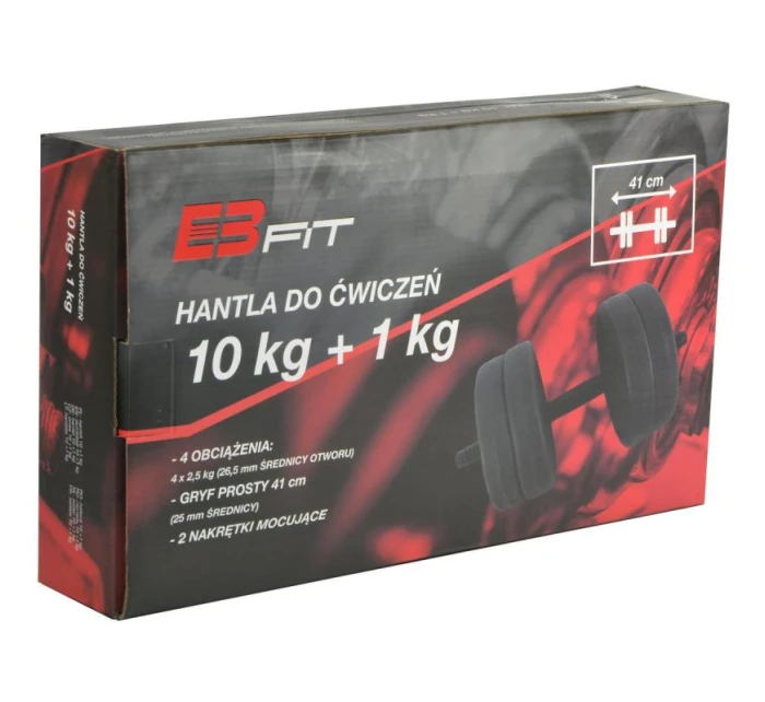 EBfit kompozitná činka nastaviteľná 10 kg EBfit kompozitná činka nastaviteľná 10 kg