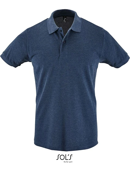 SOL'S Perfect Men Pánske polo tričko z piké 25.1134 heather denim SOL'S Perfect Men Pánske polo tričko z piké 25.1134 heather denim