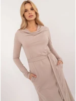 Šaty LK SK 509792.21P béžové Šaty LK SK 509792.21P béžové