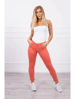 Dámske nohavice 2628-1 apricot - Kesi Dámske nohavice 2628-1 apricot - Kesi