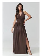 Dlhé šaty model 228322 Makadamia