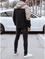 Pánská zimní bunda s kapucí černá Dstreet model 21980729 - FashionStreet