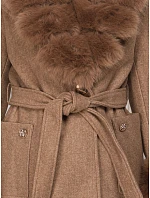 Płaszcz damski z odpinanym fango model 22404899 - FashionStreet Płaszcz damski z odpinanym fango model 22404899 - FashionStreet