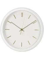 Nástenné hodiny PP 30x4,5 cm BIELEJ farby