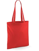 Westford Mill W 101 Bavlnená taška „Bag for Life“ 50.0101 jasne červená