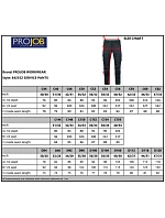 Pants Stretch Pánské strečové pracovní kalhoty navy model 22462701 - ProJob Pants Stretch Pánské strečové pracovní kalhoty navy model 22462701 - ProJob