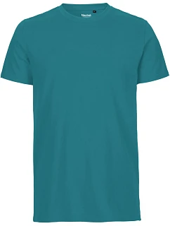 Neutral O 61001 Pánske tričko z bio bavlny 77.6101 tyrkysová